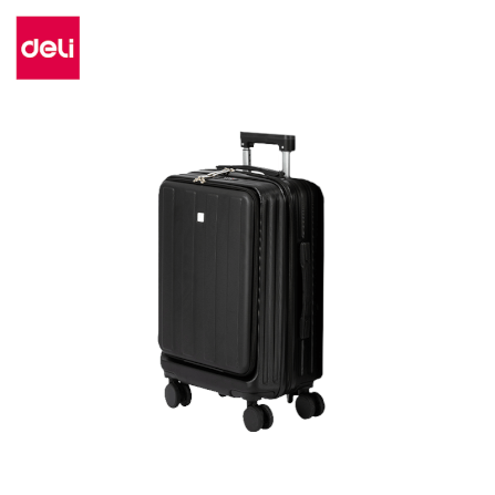 กระเป๋าเดินทางล้อลาก DELI EH1054-BK-20-01 20นิ้ว สีดำ_0